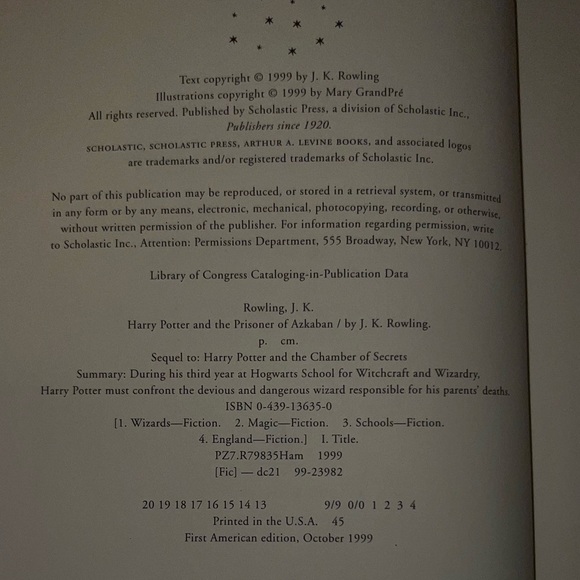 Original 1st edition Harry Potter years 1-3 - Picture 6 of 8